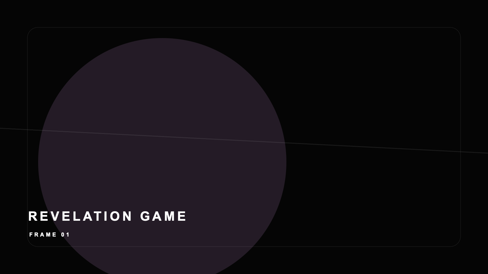 Still frame from Revelation Game